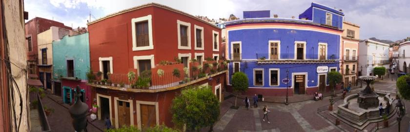 colorful buildings in Guanajuato, Mexico