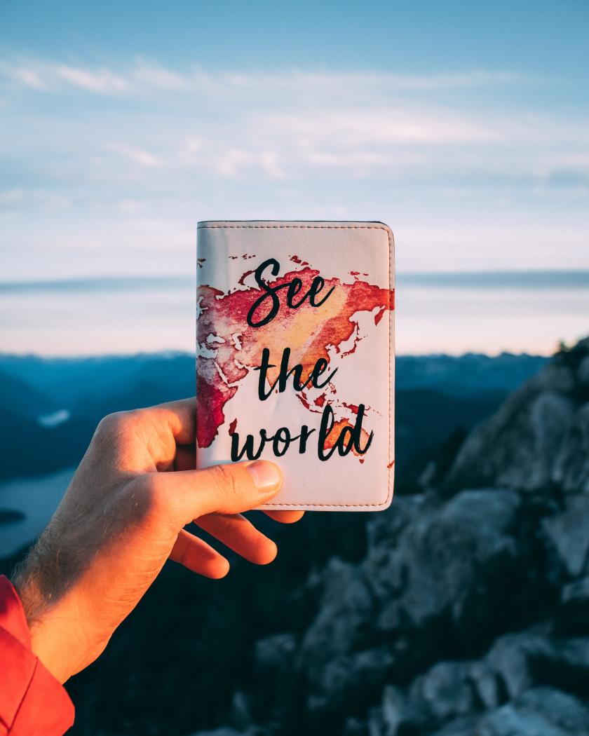 See the World passport cover